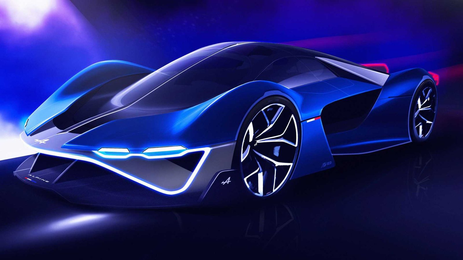 El concept car superdeportivo impulsado por hidrógeno Alpine A4810